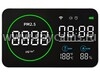 Многофункциональный Tuya Wi-Fi монитор-детектор качества воздуха 4 в 1 - Страж Газ 916-M6-TUYA углекислый газ (CO2) + влажность + температура + часы. Экран 10 дюймов. Инфракрасный датчик (NDIR)